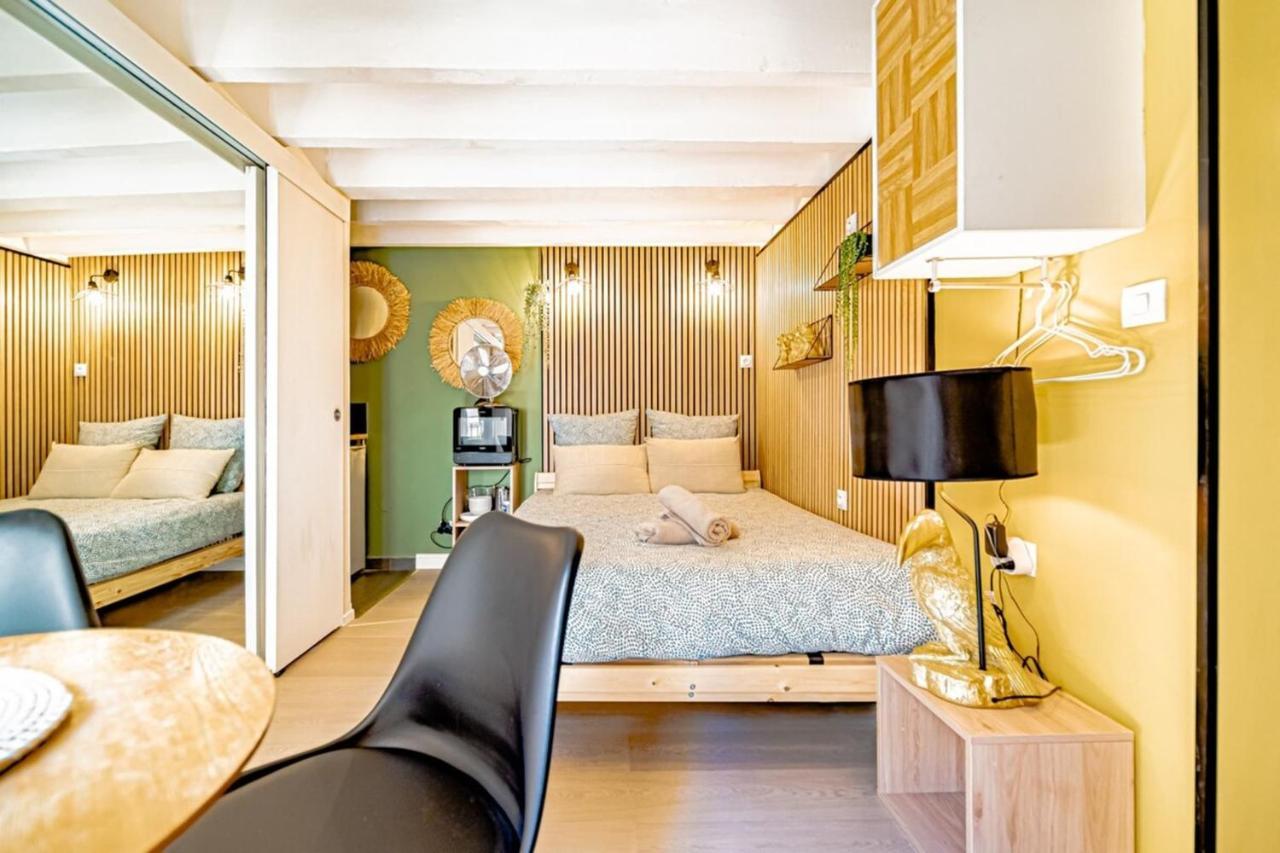 Warm And Well-Appointed Studio Foch Massena District Lyon Buitenkant foto